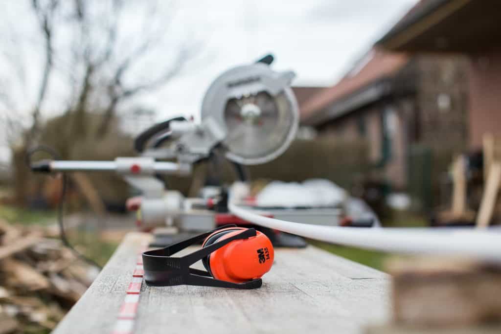 Black and Orange 3M Earmuffs